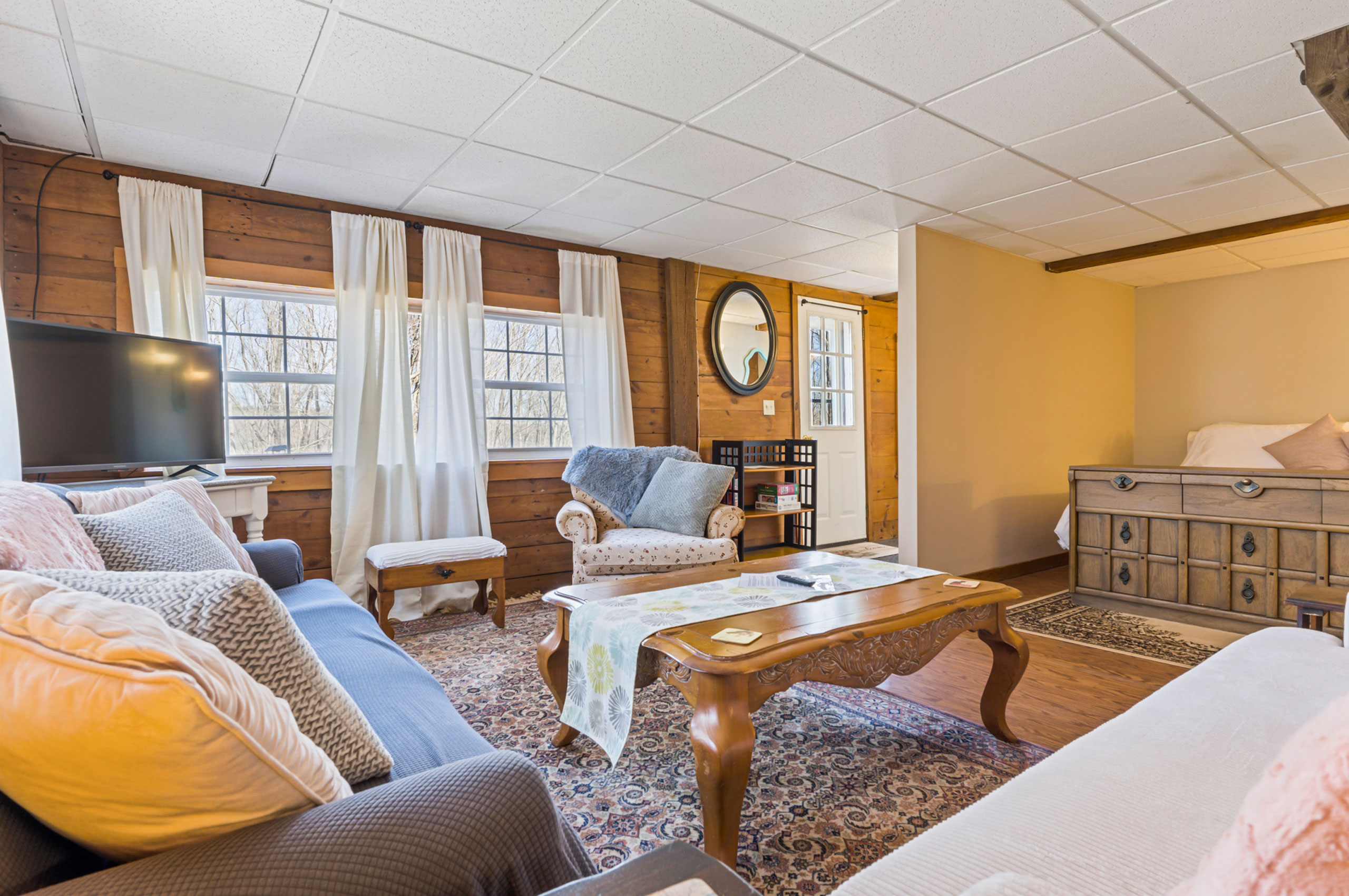 Front room of the studio apartment